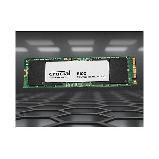 SSD CRUCIAL E100 1TB PCIe 4.0 Gen4 M.2 2280 NVMe-8