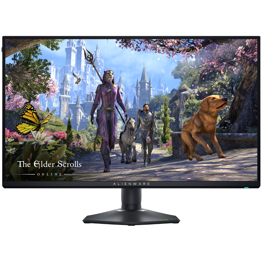 Monitor Alienware AW2725QF 27", 3840x2160, 4K UHD, 180Hz, IPS Antiglare, 169, 10001, 400 cd/m2, NVIDIA G-SYNC, 1ms/0.5ms, 178/178, DP, 2xHDMI, USB-C, USB-B, 3xUSB-A, Tilt, Swivel, Pivot, Height Adju