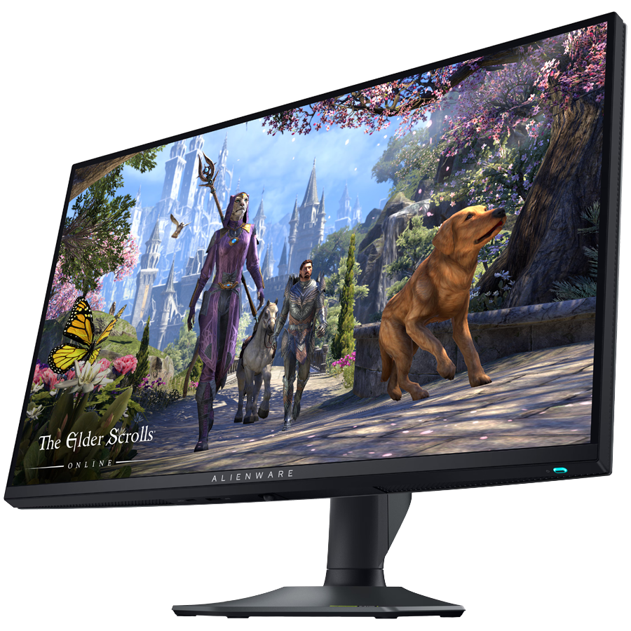 Monitor Alienware AW2725QF 27", 3840x2160, 4K UHD, 180Hz, IPS Antiglare, 169, 10001, 400 cd/m2, NVIDIA G-SYNC, 1ms/0.5ms, 178/178, DP, 2xHDMI, USB-C, USB-B, 3xUSB-A, Tilt, Swivel, Pivot, Height Adju-1
