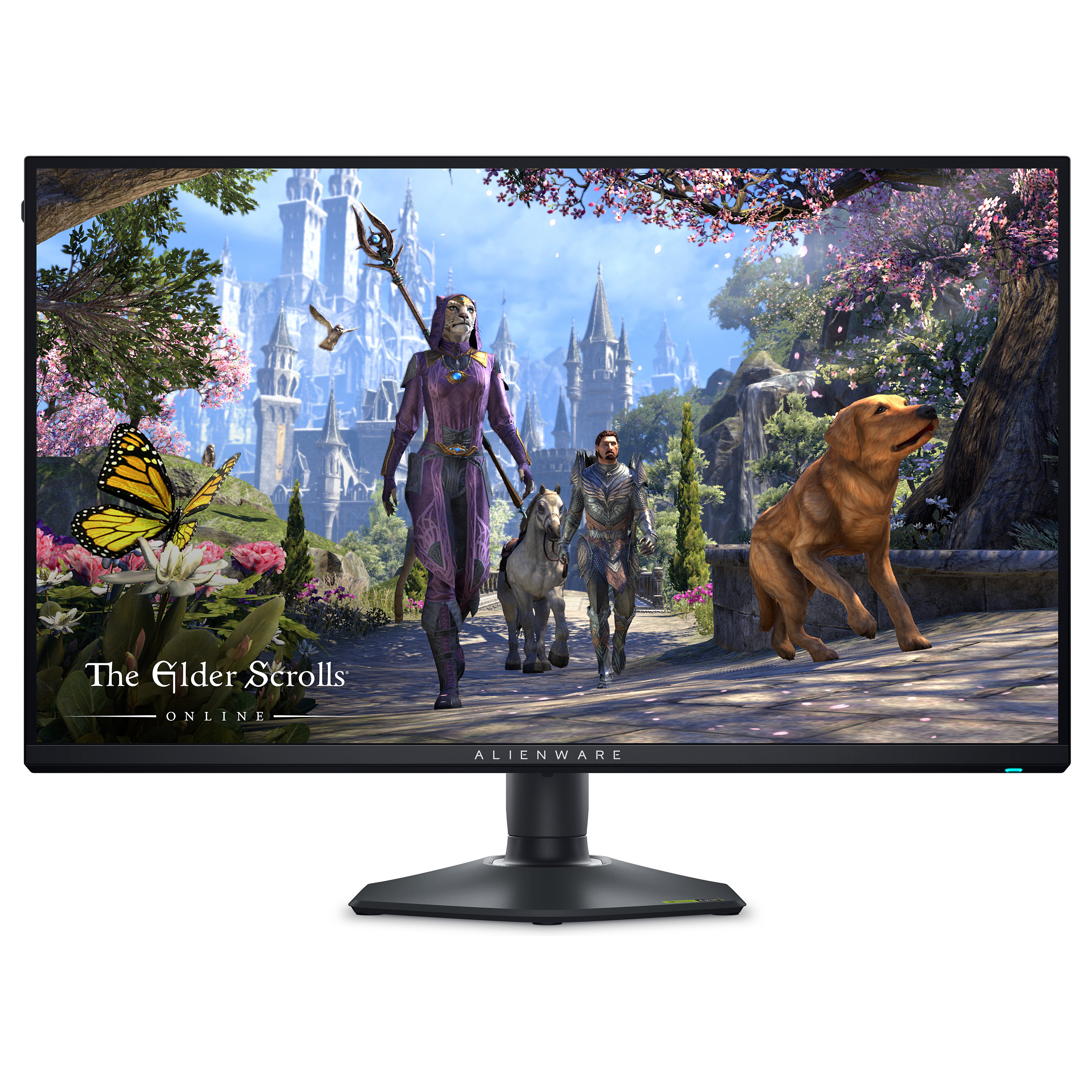Monitor Alienware AW2725QF 27", 3840x2160, 4K UHD, 180Hz, IPS Antiglare, 169, 10001, 400 cd/m2, NVIDIA G-SYNC, 1ms/0.5ms, 178/178, DP, 2xHDMI, USB-C, USB-B, 3xUSB-A, Tilt, Swivel, Pivot, Height Adju-5