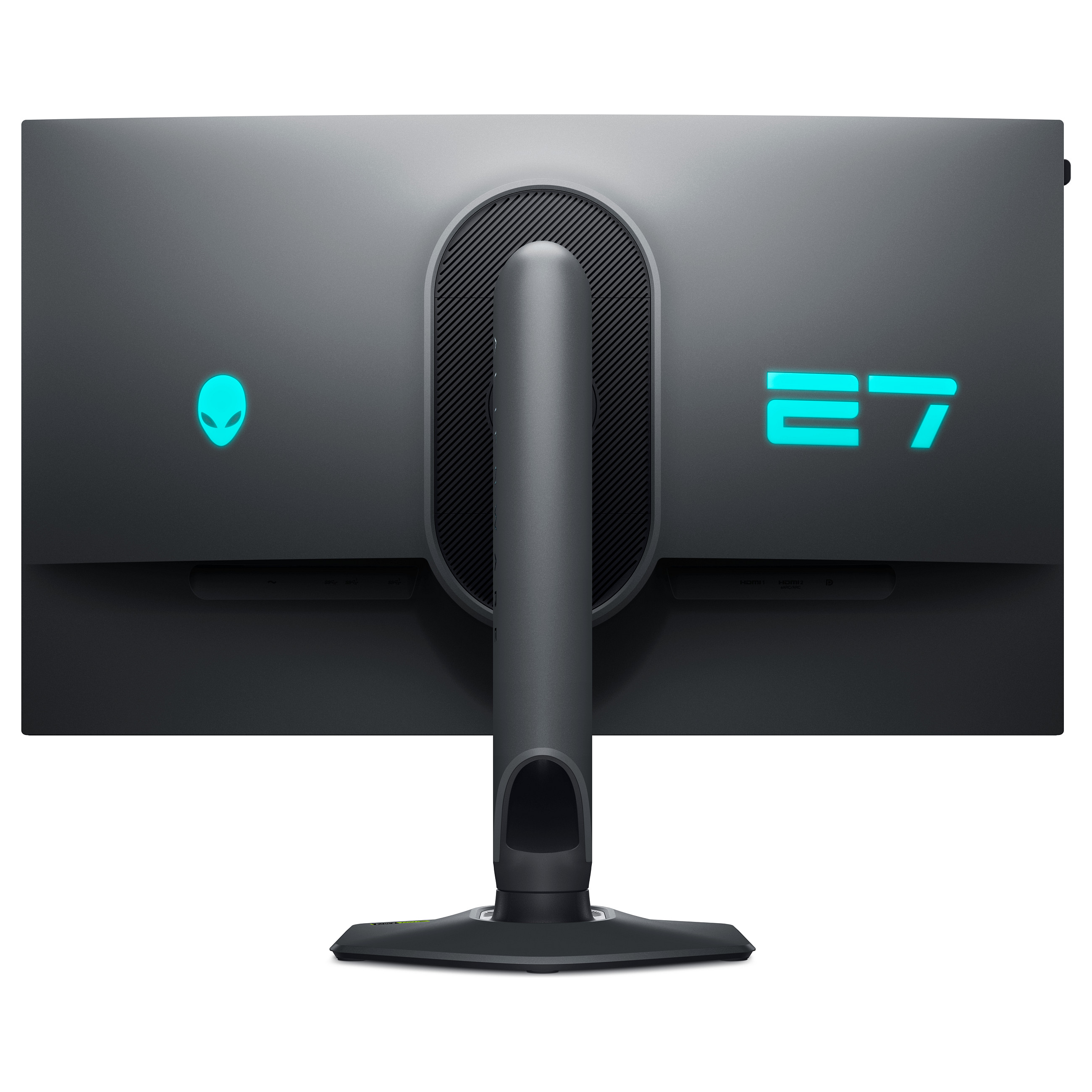 Monitor Alienware AW2725QF 27", 3840x2160, 4K UHD, 180Hz, IPS Antiglare, 169, 10001, 400 cd/m2, NVIDIA G-SYNC, 1ms/0.5ms, 178/178, DP, 2xHDMI, USB-C, USB-B, 3xUSB-A, Tilt, Swivel, Pivot, Height Adju-8