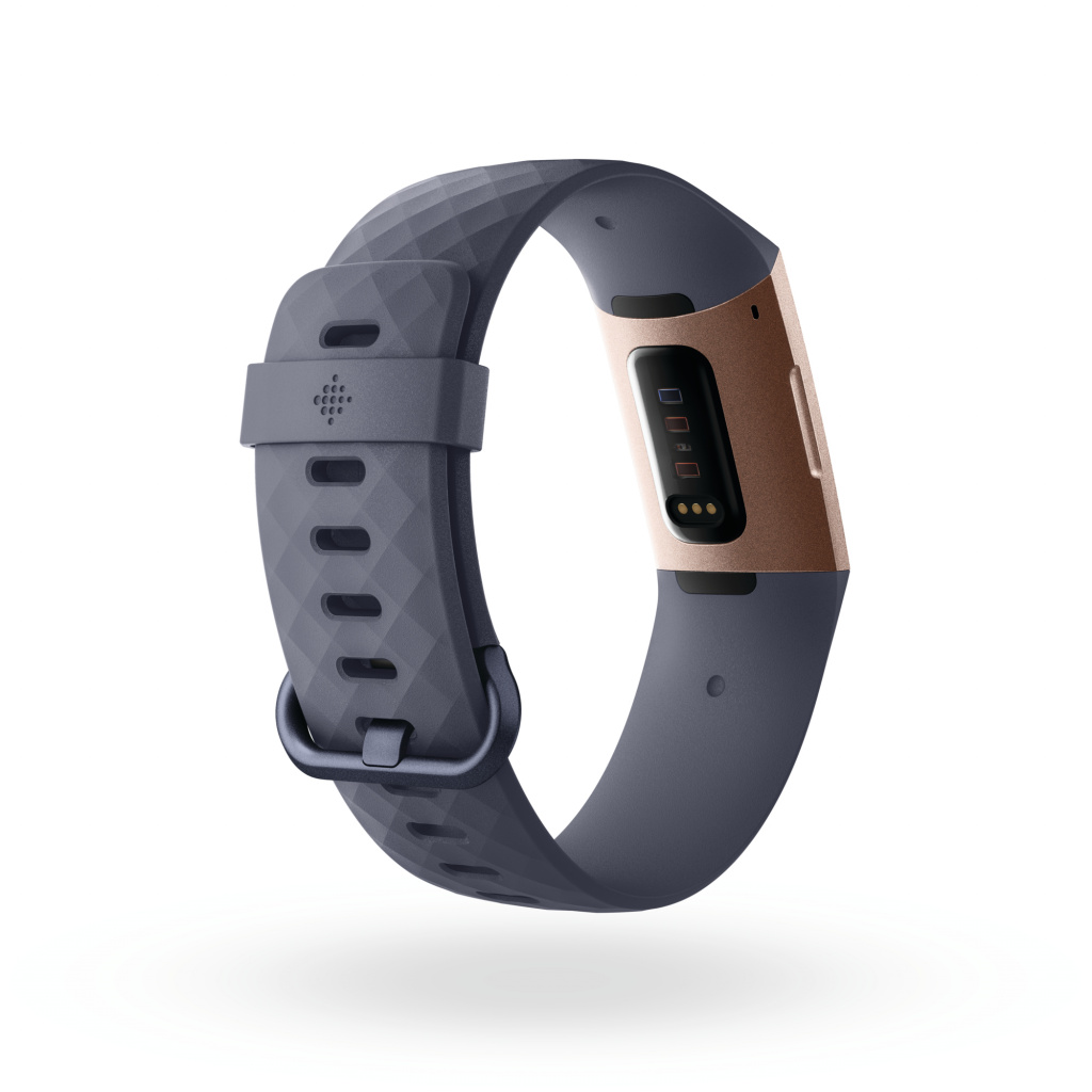 Fitness tracker FITBIT Charge 3 (rose gold, blue grey)-5