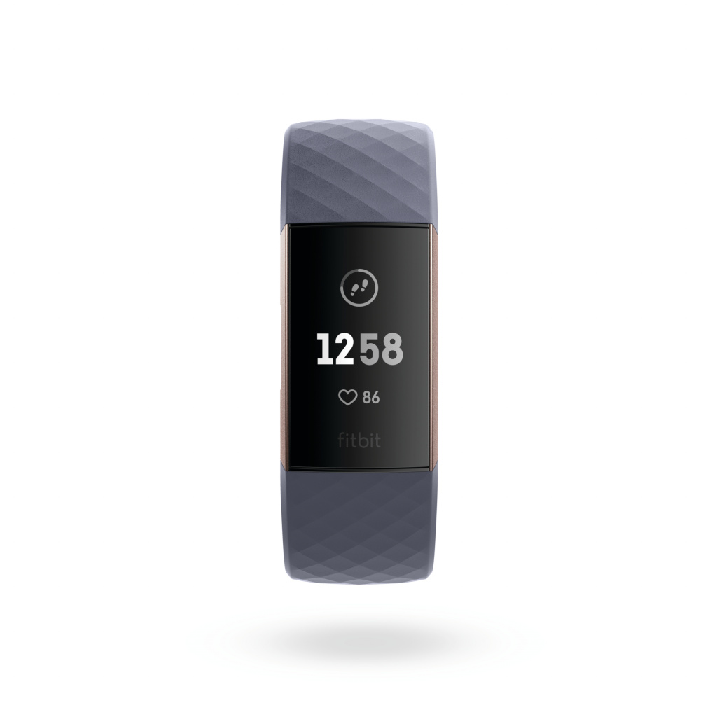 Fitness tracker FITBIT Charge 3 (rose gold, blue grey)-7