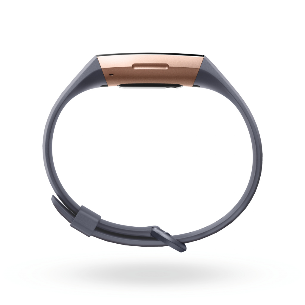 Fitness tracker FITBIT Charge 3 (rose gold, blue grey)-4