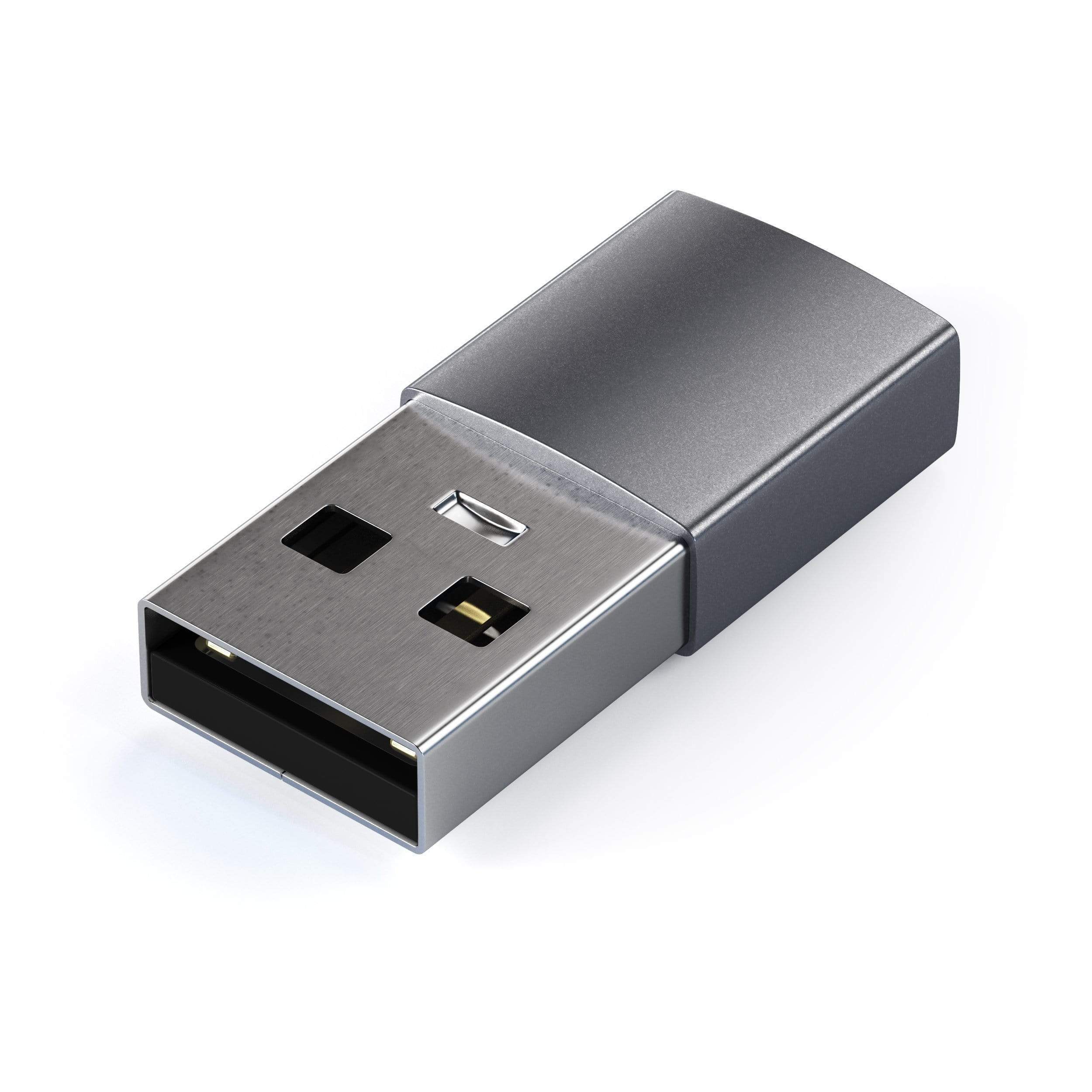 Satechi Aluminum Type-A to Type-C Adapter - Space Grey-1