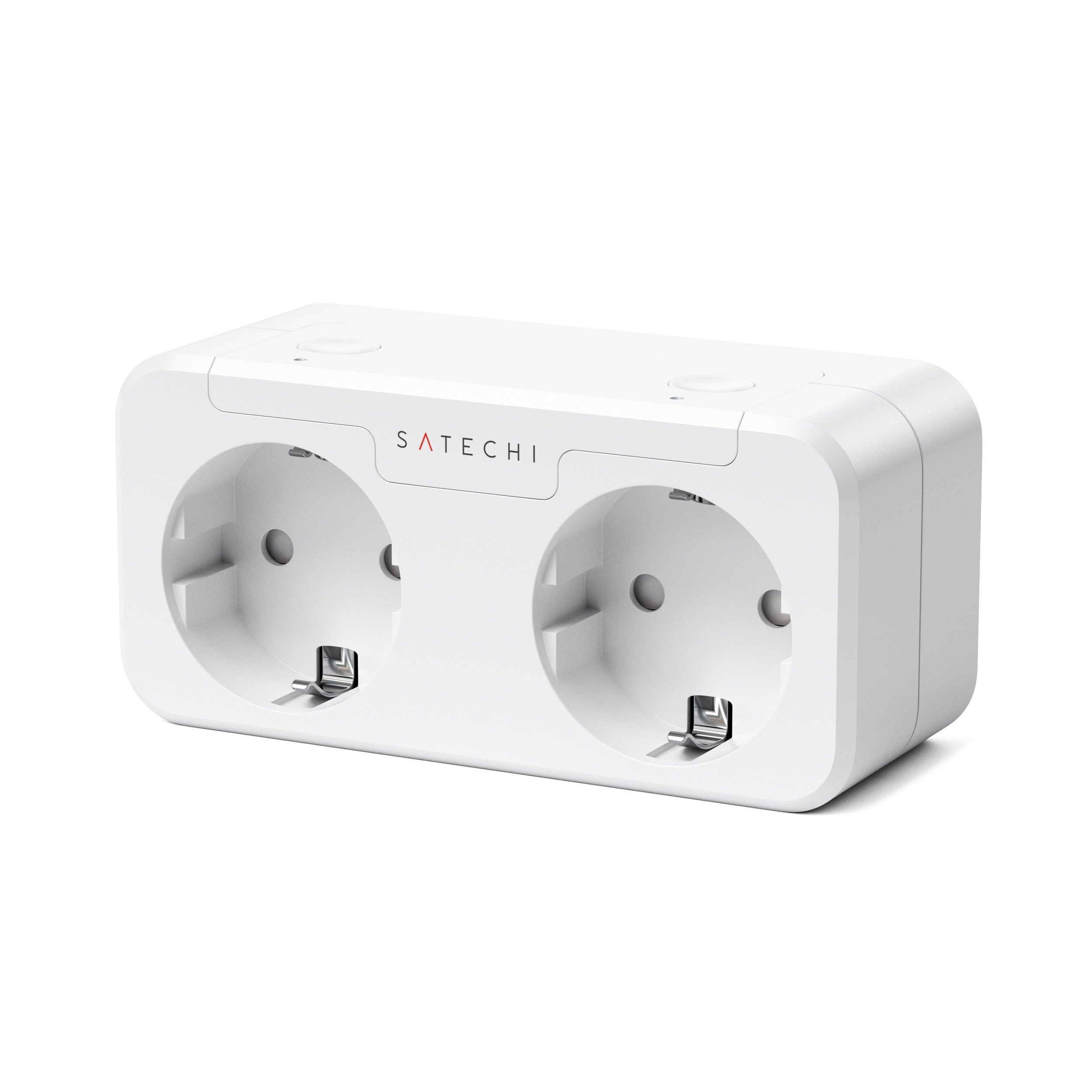Smart utičnica SATECHI Apple Homekit Dual Smart Outlet (EU) - Bijela-2