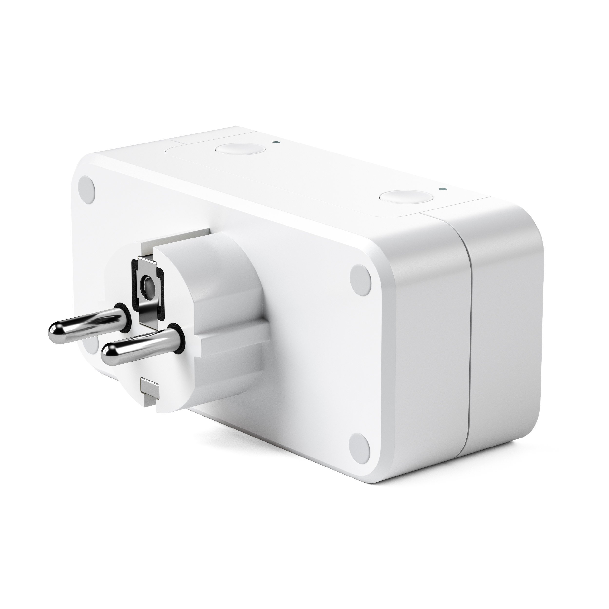 Smart utičnica SATECHI Apple Homekit Dual Smart Outlet (EU) - Bijela-1