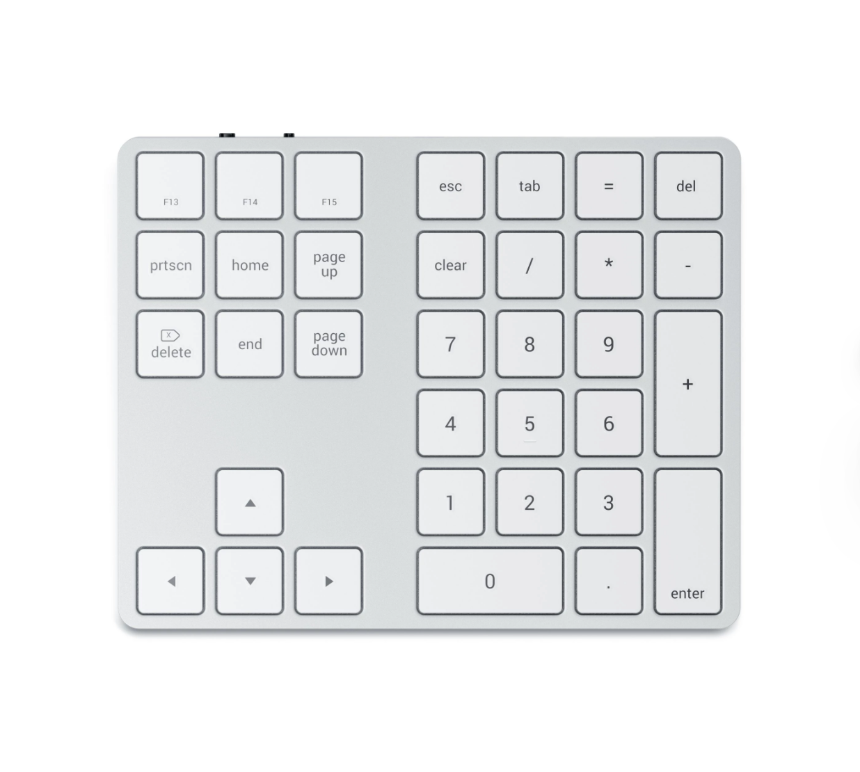 Satechi Aluminum Bluetooth Extended Keypad - Silver-1