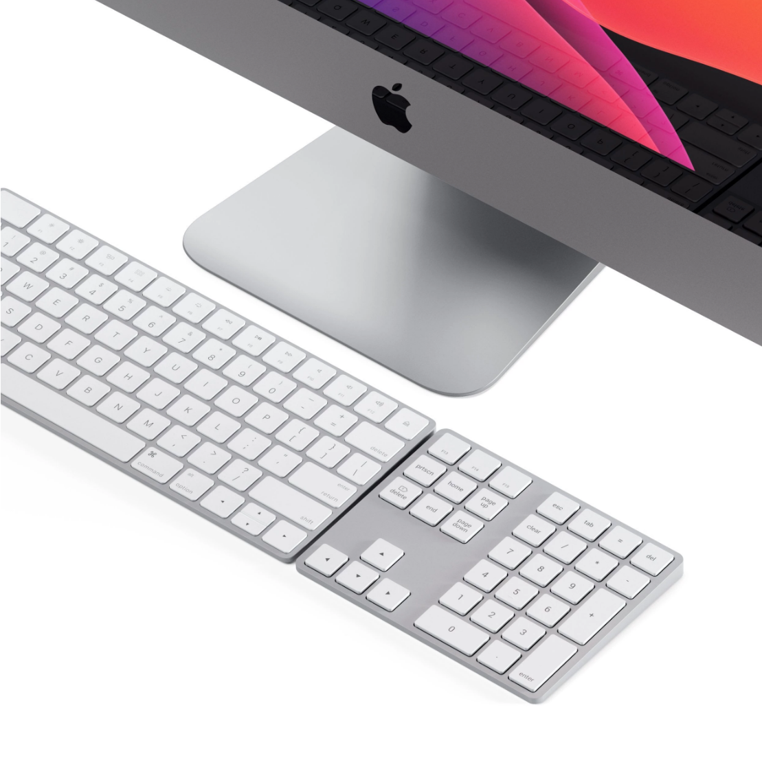 Satechi Aluminum Bluetooth Extended Keypad - Silver-3