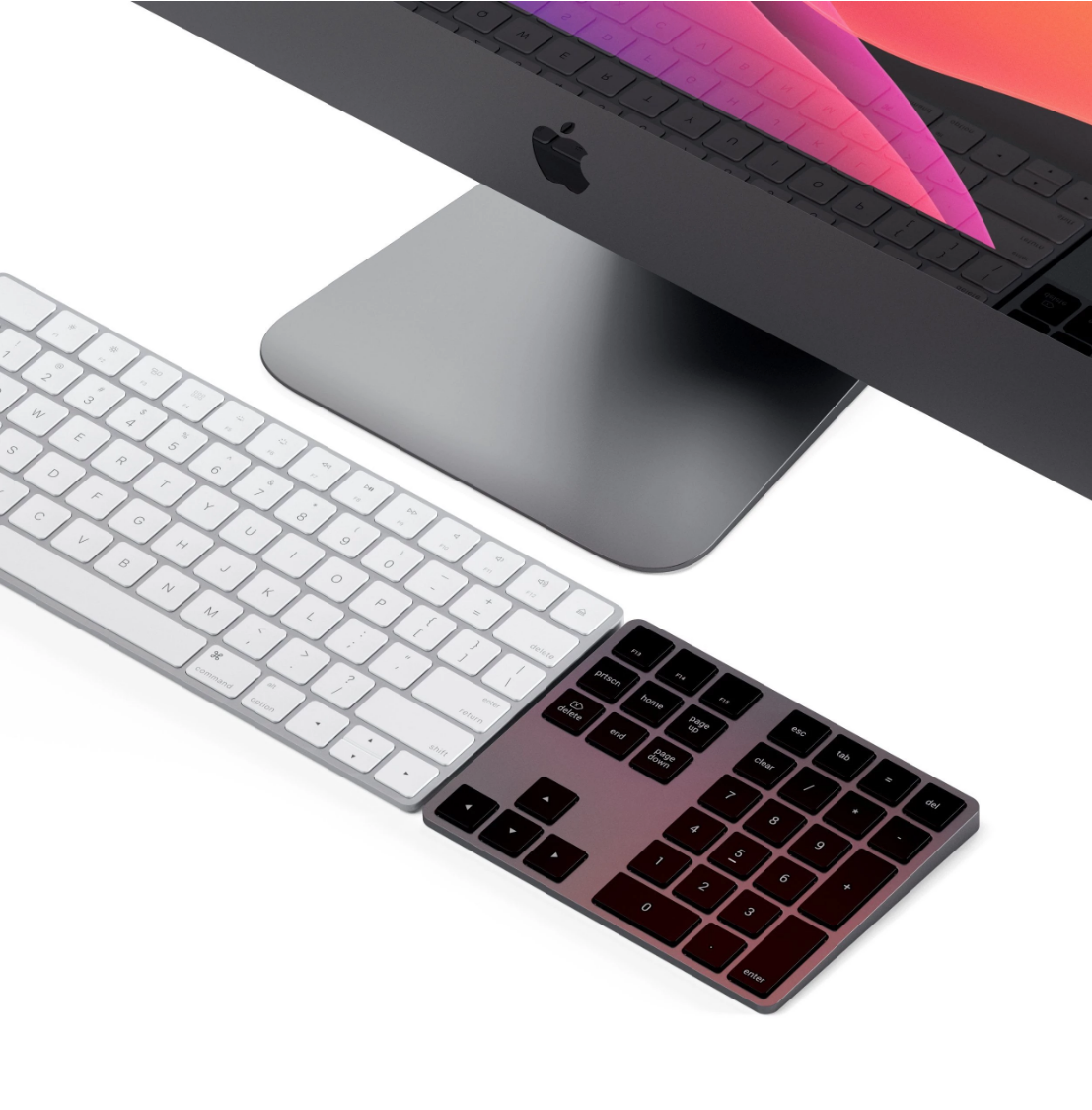 Satechi Aluminum Bluetooth Extended Keypad - Space Grey-1