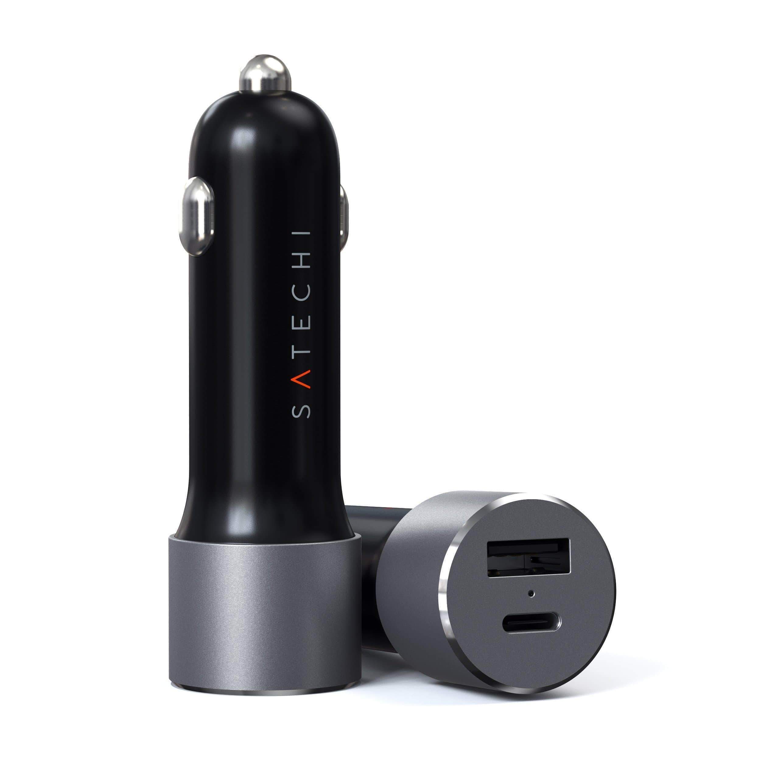 Satechi 72W Type-C PD Car Charger - Space Grey-0