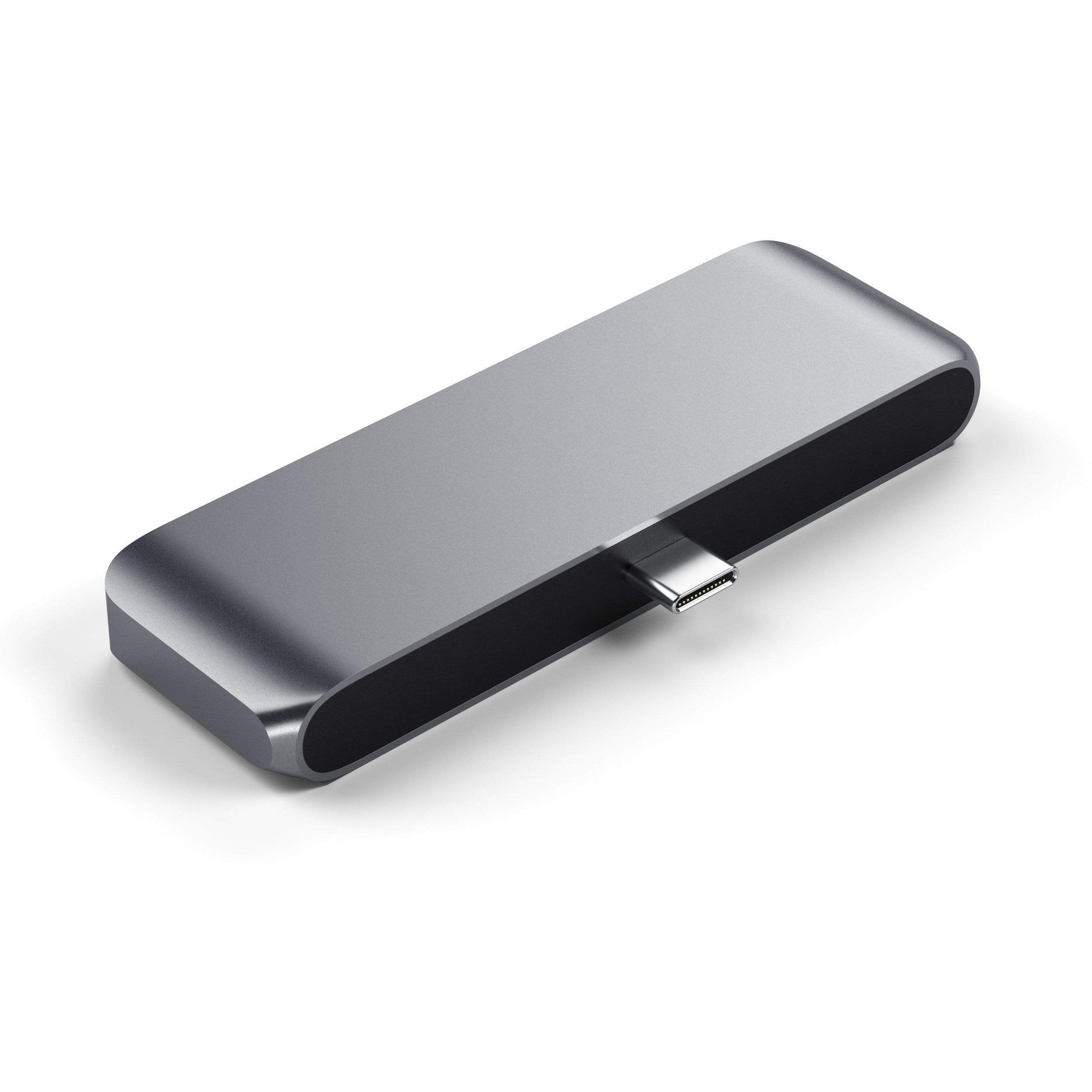 Satechi Aluminium Type-C Mobile Pro Hub (HDMI 4k,1x Jack 3mm,1x USB-A,1x USB-C) - Space Grey-3