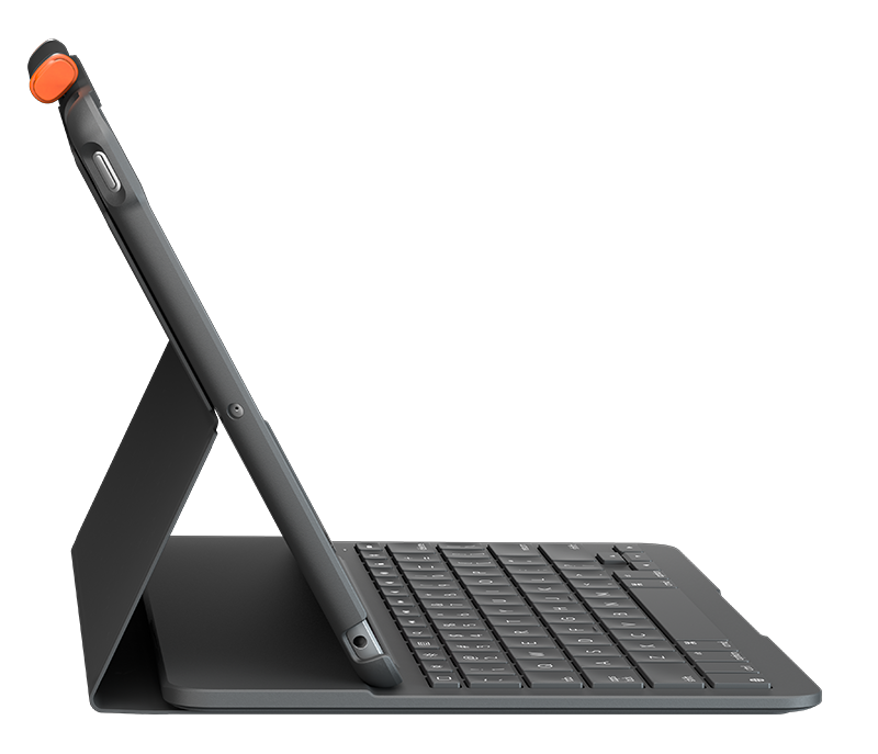 Tipkovnica LOGITECH Slim FOLIO s Bluetoothom za iPad 10.2 inča (7., 8. generacija) - crna (UK)-1