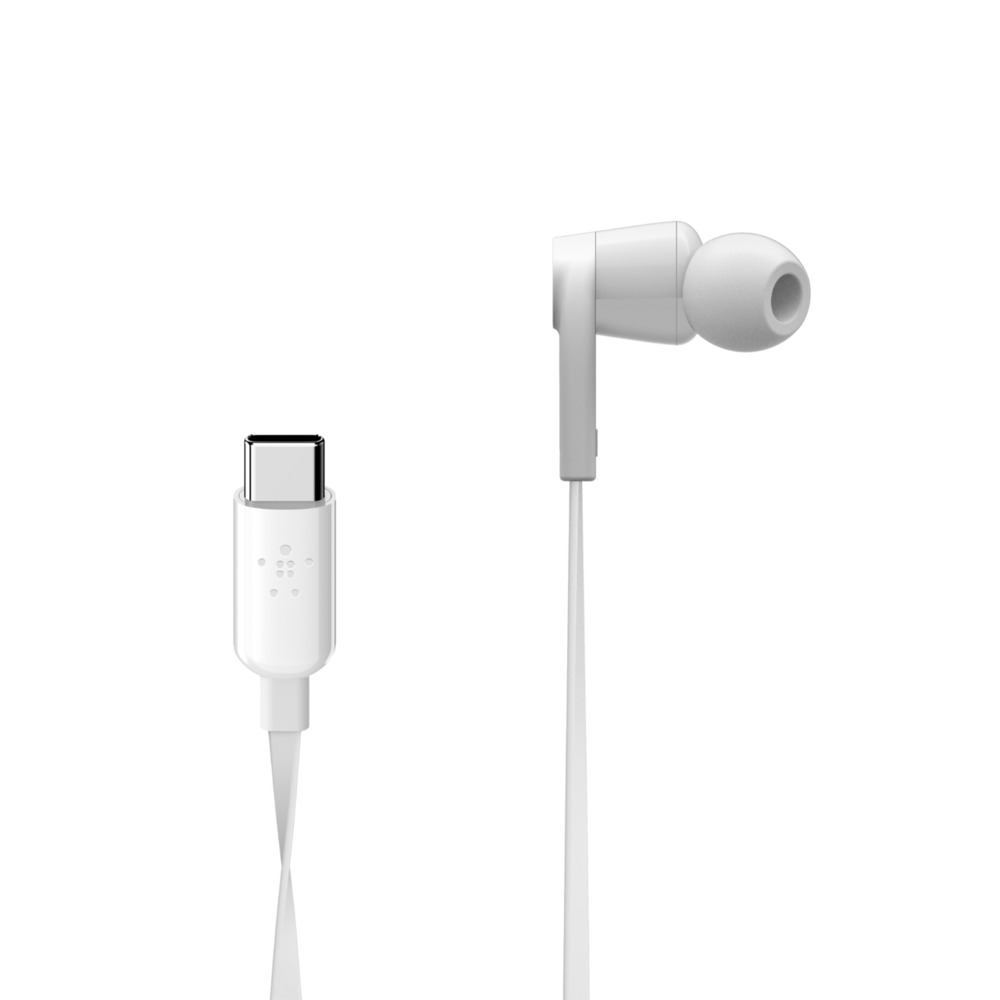 Slušalice BELKIN ROCKSTAR USB-C bijele-7