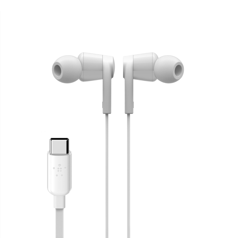 Slušalice BELKIN ROCKSTAR USB-C bijele-8
