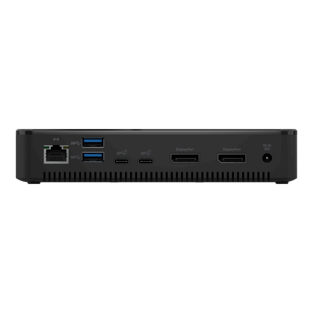 Belkin Hub Thunderbolta 3 Series2 - 1-Port Thunder3, 1-Port Audio, 1-Port USB-3.1, 1-Port Ethernet, 2-Port USB-3.1, 2-Port USB-C, 2-Port Display MiniPort - crna-2