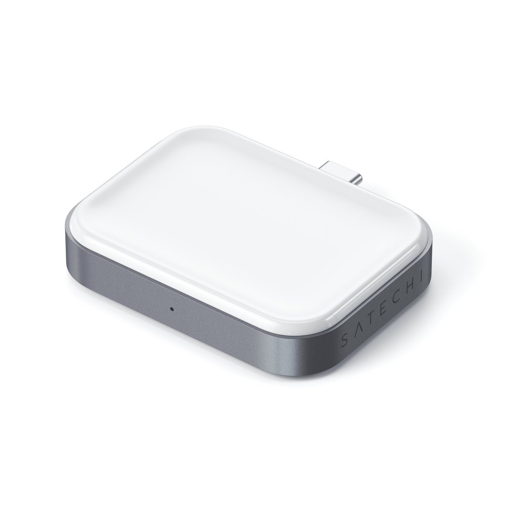 Docking stanica SATECHI USB-C Wireless ZA AirPods (5W), Space Grey-6