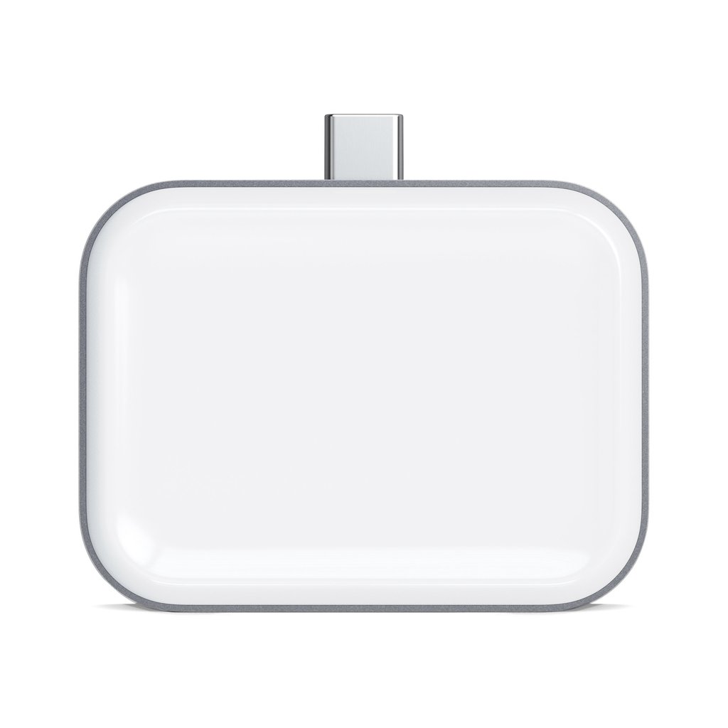 Docking stanica SATECHI USB-C Wireless ZA AirPods (5W), Space Grey-2