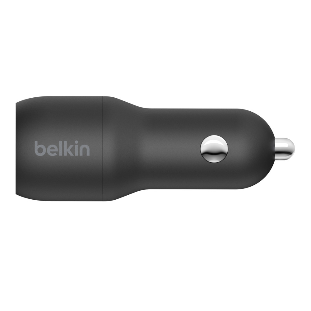 Auto punjač BELKIN BOOST_CHARGE Dual USB-A 24W + USB-A do Lightning kabela - crna-4