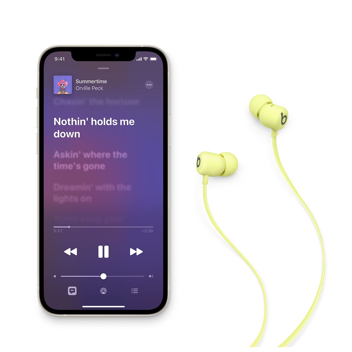 Slušalice BEATS Flex All-Day Wireless Earphones Yuzu Yellow-5