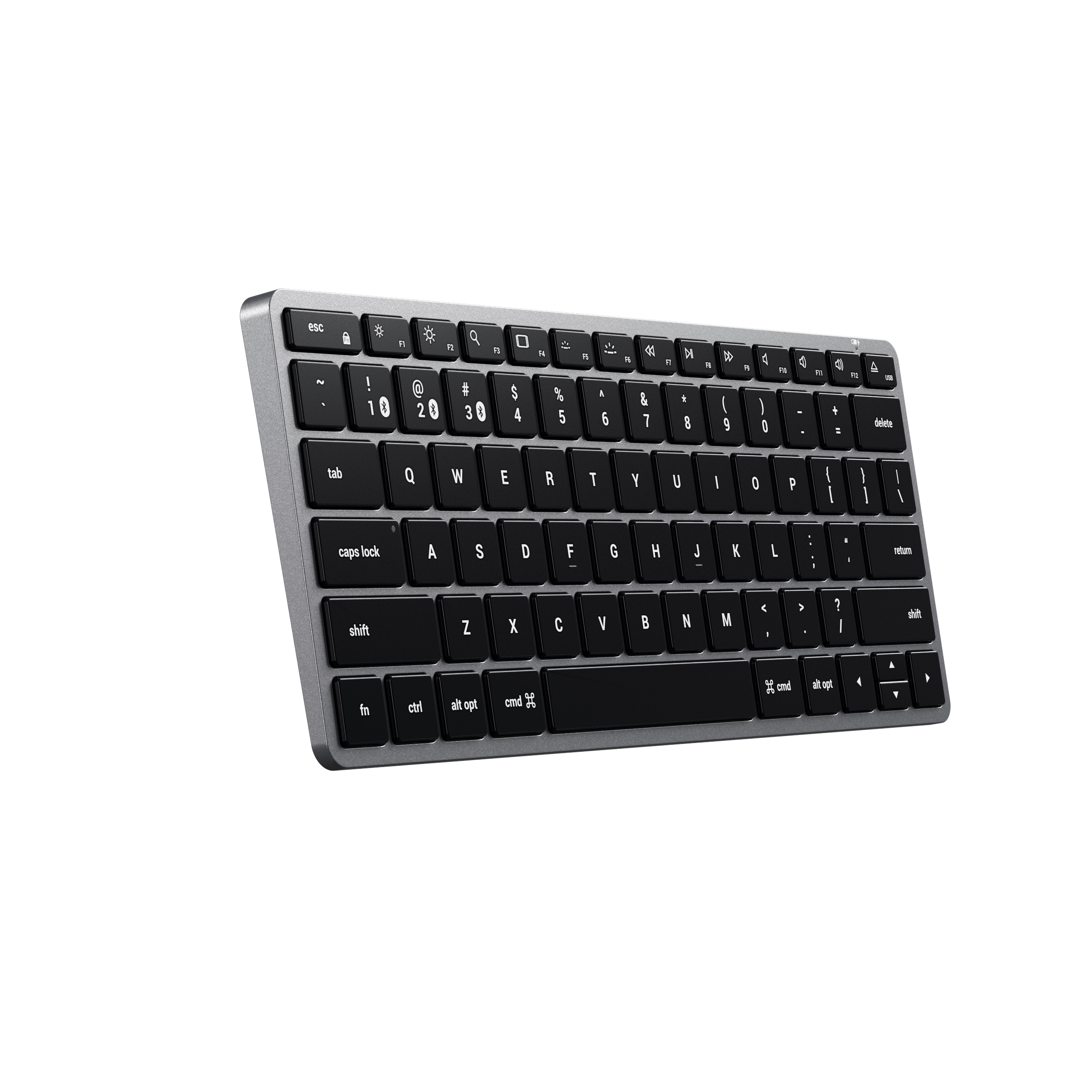 Satechi Slim X1 Bluetooth BACKLIT Wireless Keyboard - US - Space Grey-4