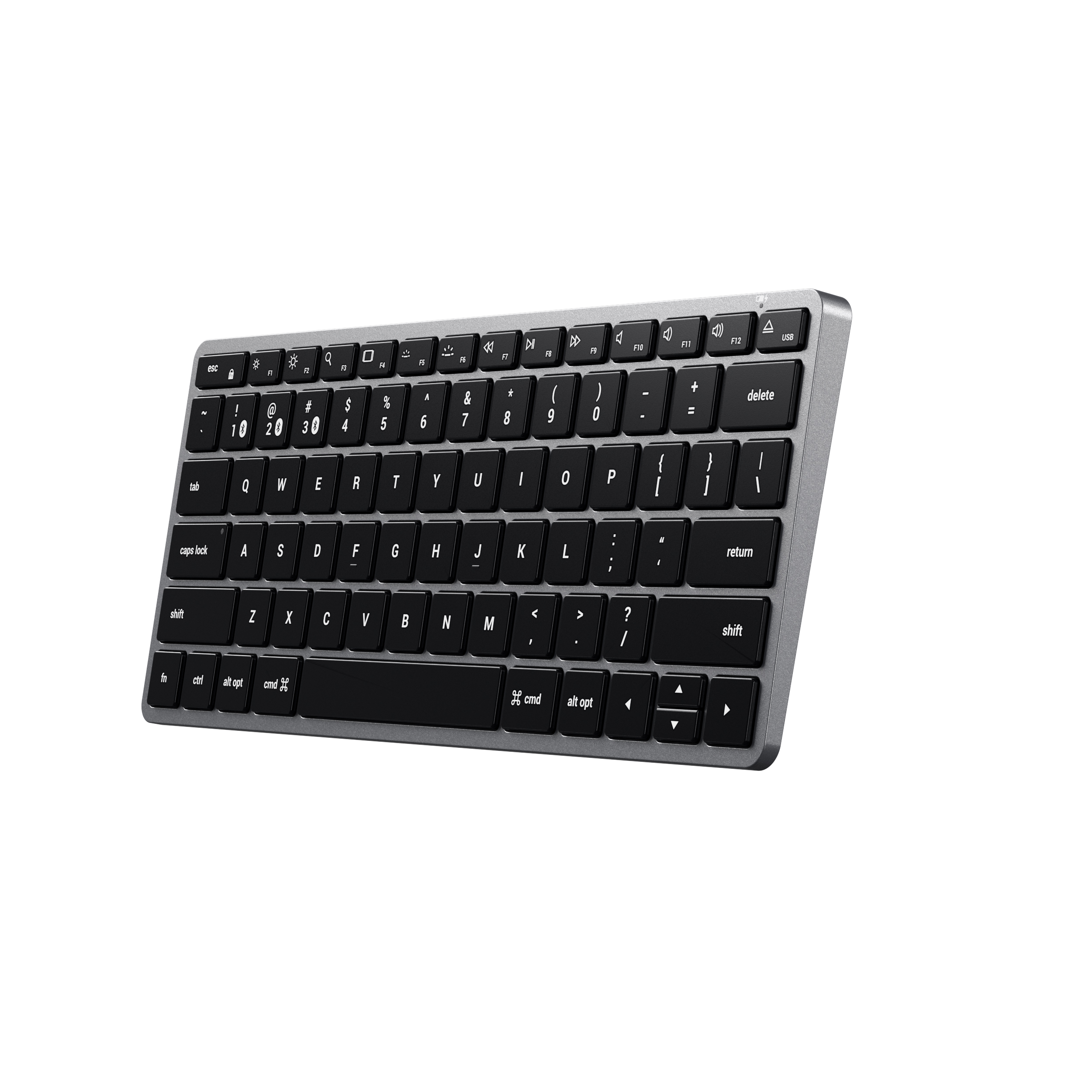 Satechi Slim X1 Bluetooth BACKLIT Wireless Keyboard - US - Space Grey-3