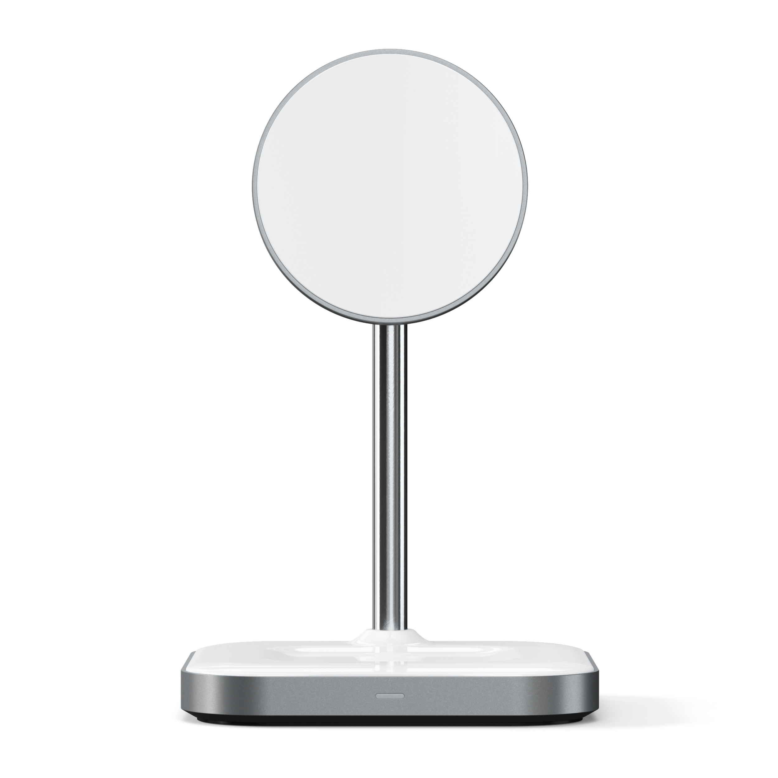 Bežični punjač SATECHII Aluminium 2-in-1 Magnetic Wireless Charging bijeli-6