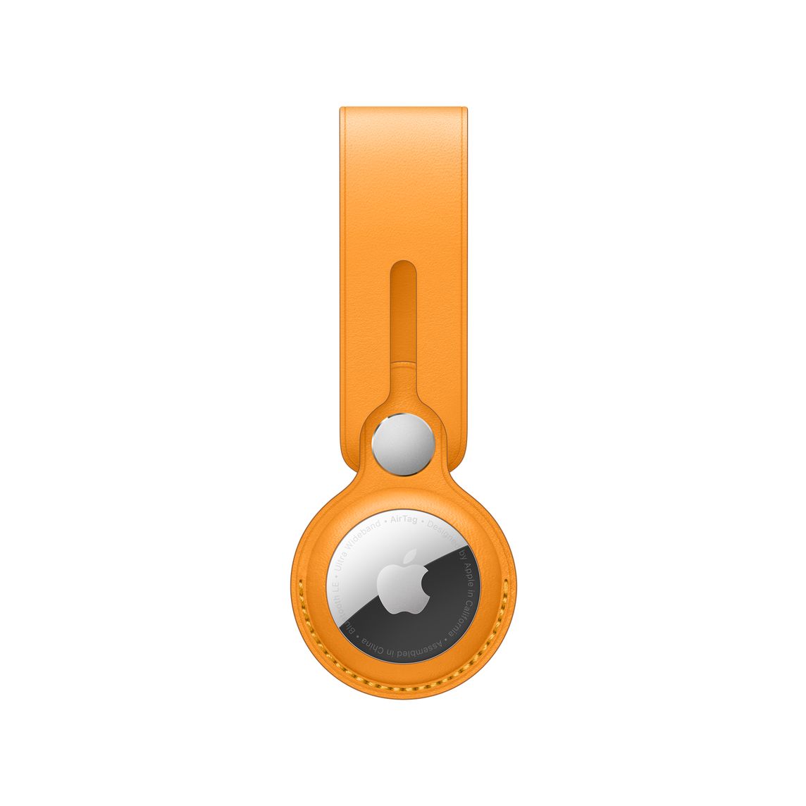 APPLE AirTag Leather Loop - California Poppy (Seasonal Summer2021)