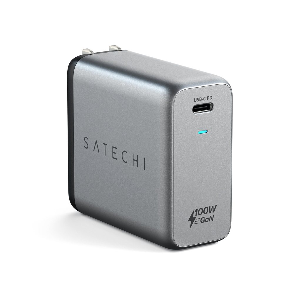 Punjač SATECHI 100W USB-C PD Wall Charger Gallium Nitride (GaN) - Space Grey-0