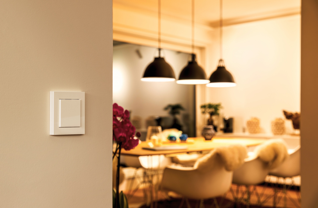 Pametni prekidač EVE Light Switch (Apple HomeKit, Thread, Bluetooth, bijela boja)-3