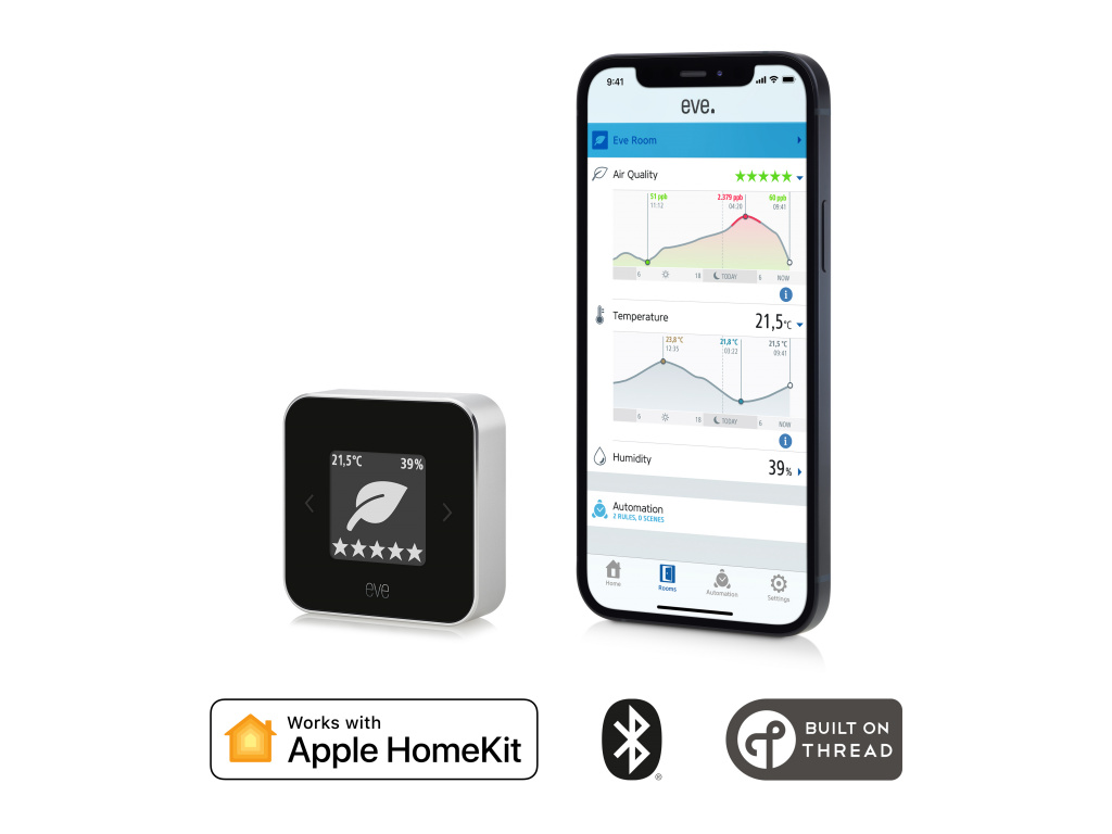 Eve Room Indoor Air Quality Monitor - Thread compatible-3