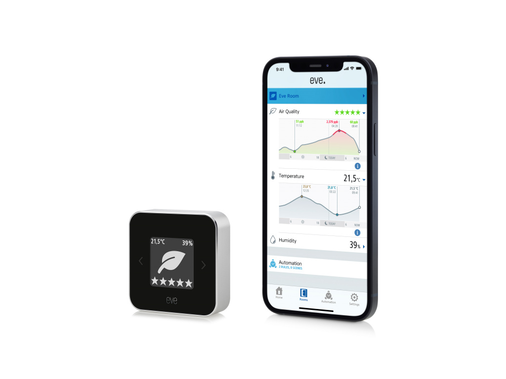 Eve Room Indoor Air Quality Monitor - Thread compatible-9