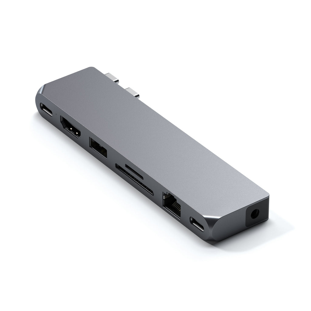 Satechi Pro Hub Max (1xUSB4,1x HDMI 4K 60Hz,1xUSB-A3.0,1x micro/SD,1xEthernet,1xUSB-C,1xAudio) - Space Grey-0