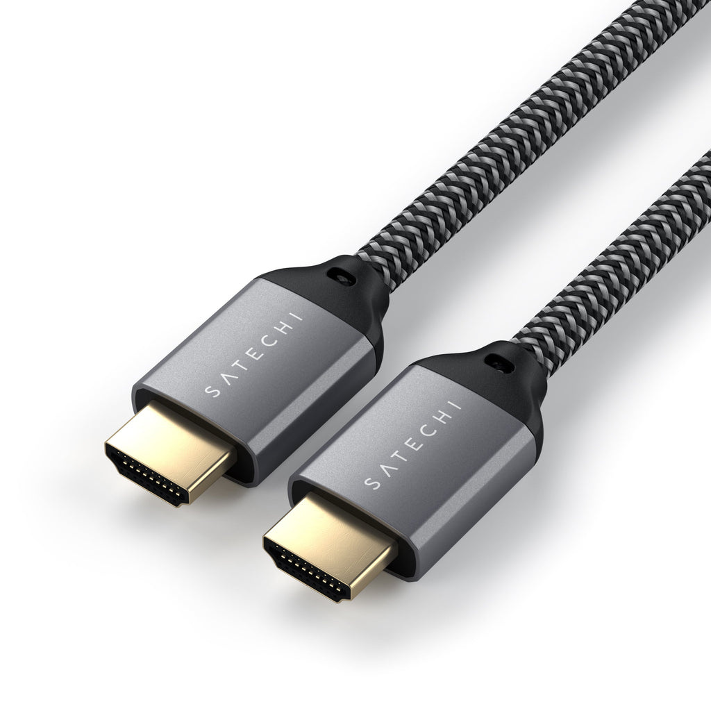 Satechi 8K Ultra HD High Speed HDMI Braided cable 2m - crna-3