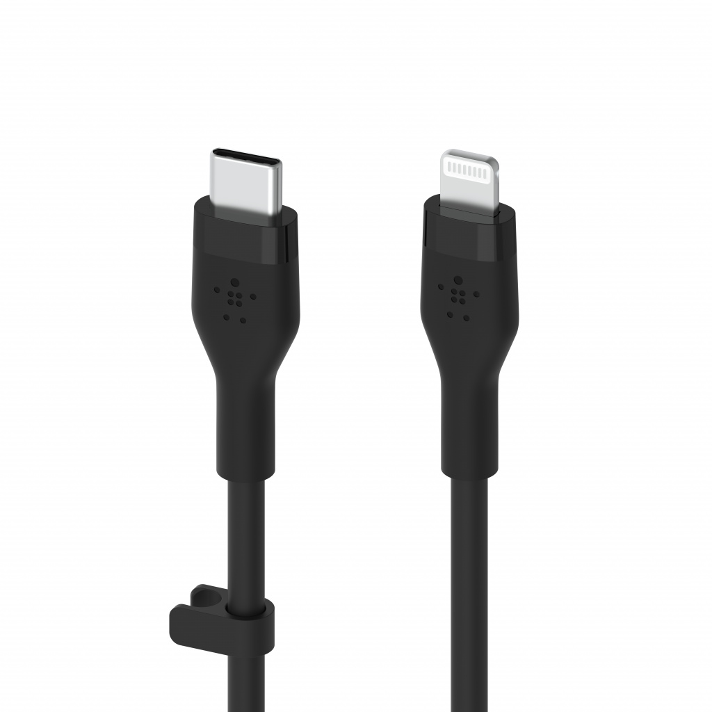 Belkin BOOST CHARGE Silicone cable USB-C to Lightning - 1M - crna-3