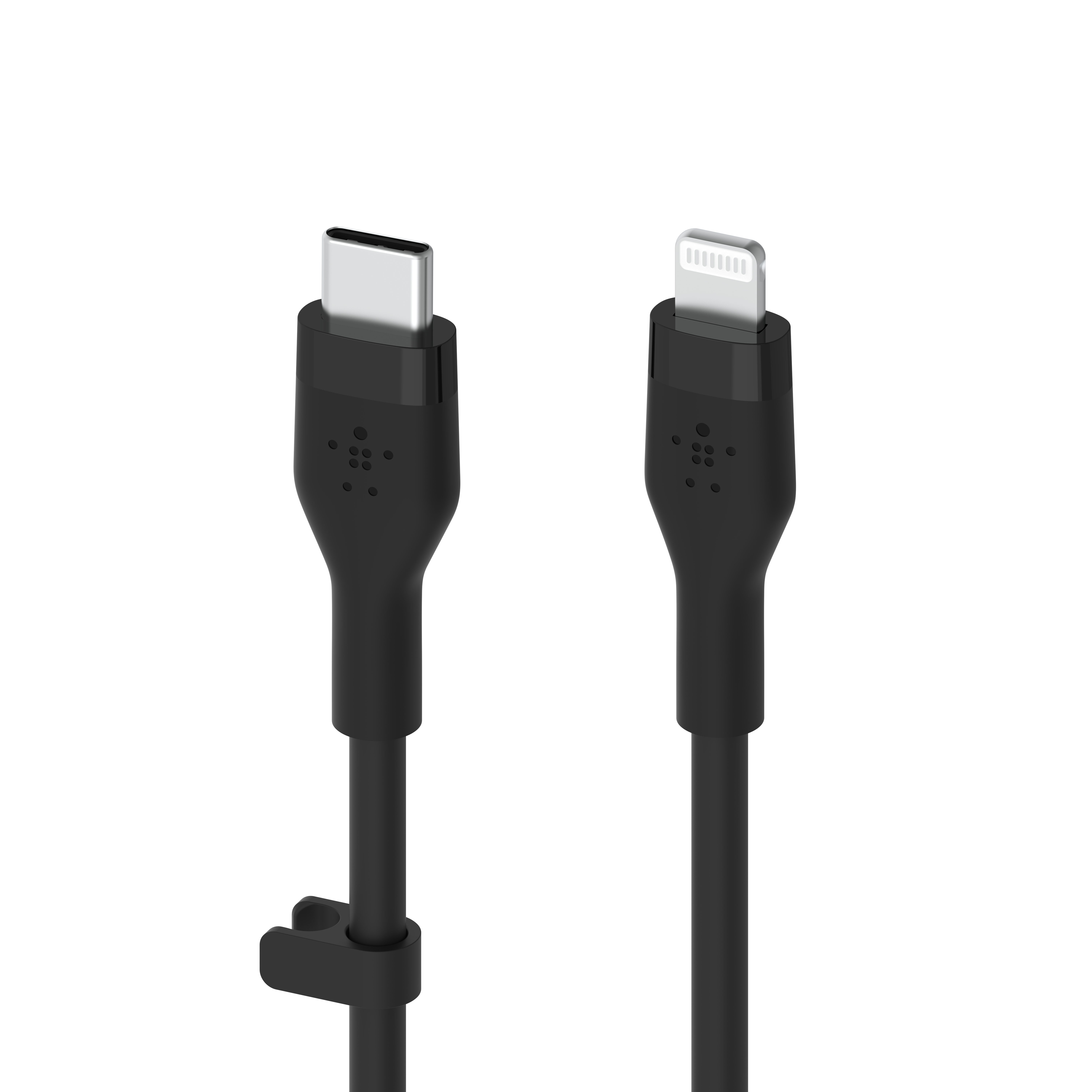 Kabel Belkin BOOST CHARGE Silicone USB-C to Lightning - 3M - crna (USB-C na Lightning, 3 metra, silikon, crna)-1