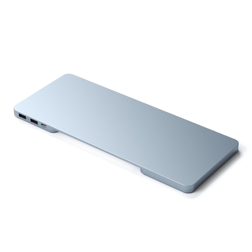 USB-C Slim Dock SATECHI 24" IMAC (1xType-C Upstream Port, 2x USB 2.0, 1xMicro SD, 1xSD Card, 1xUSB-A, 1x M.2 SSD slot, 1xUSB-C) - Plava-5