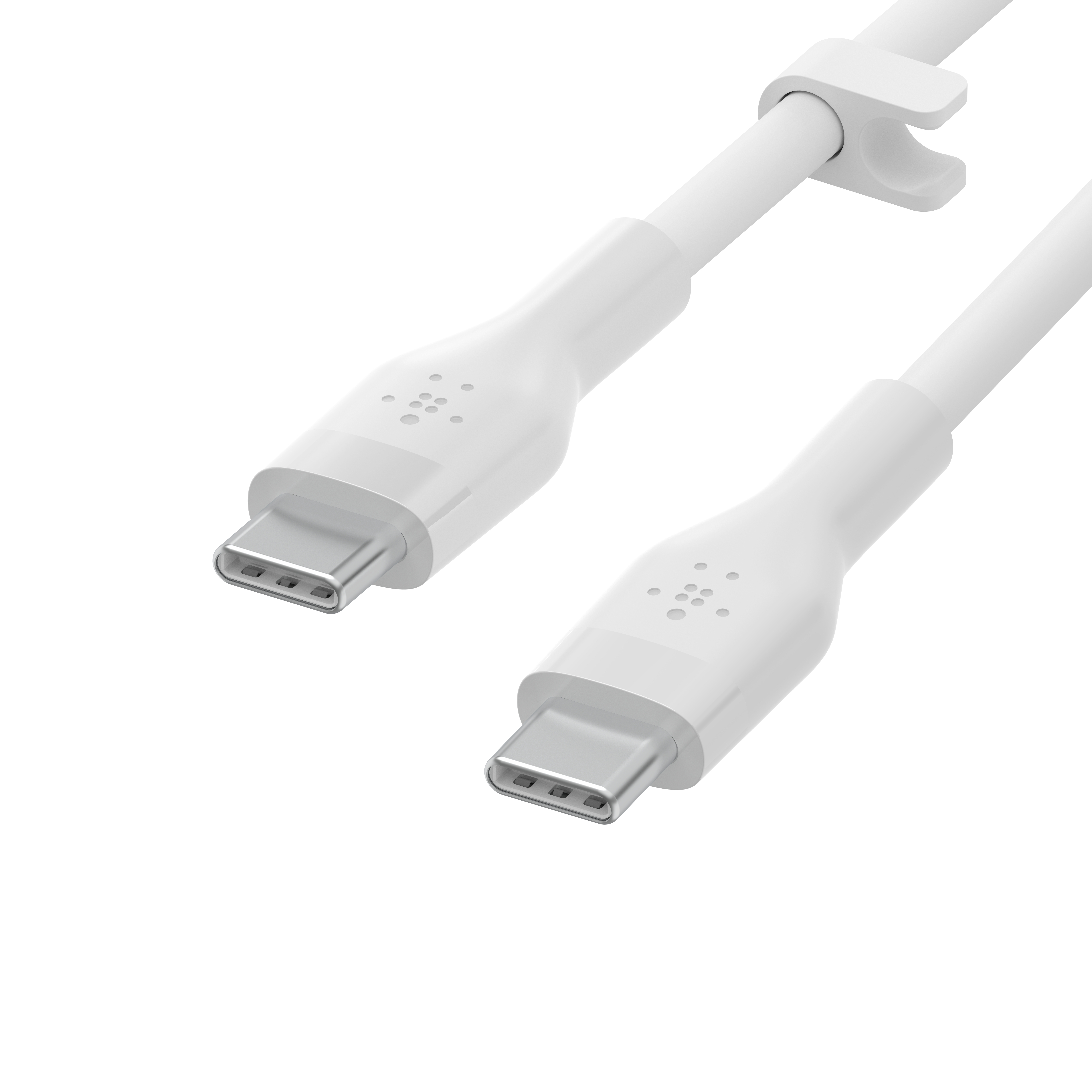 Belkin BOOST CHARGE Silicone cable USB-C to USB-C 2.0 - 1M - White-2