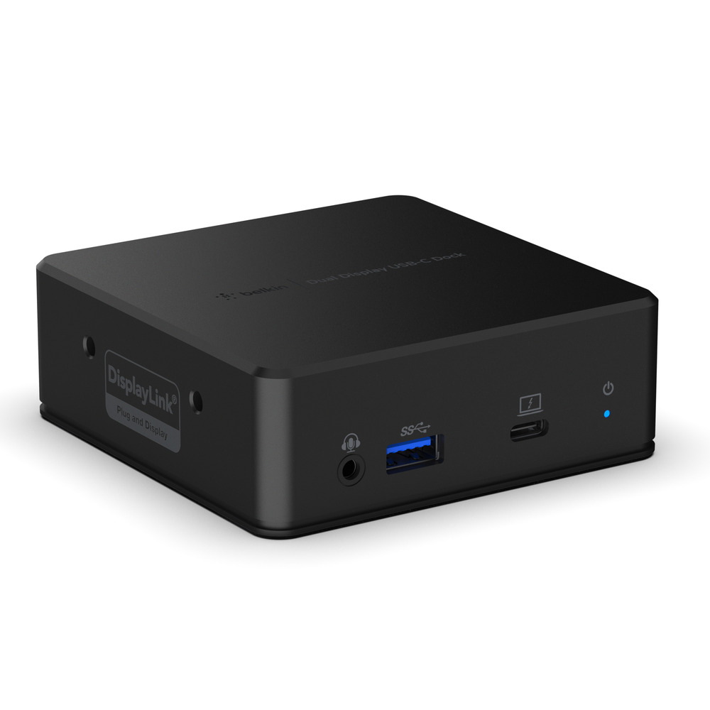 Belkin USB-C Dual Display Docking Station - crna-0