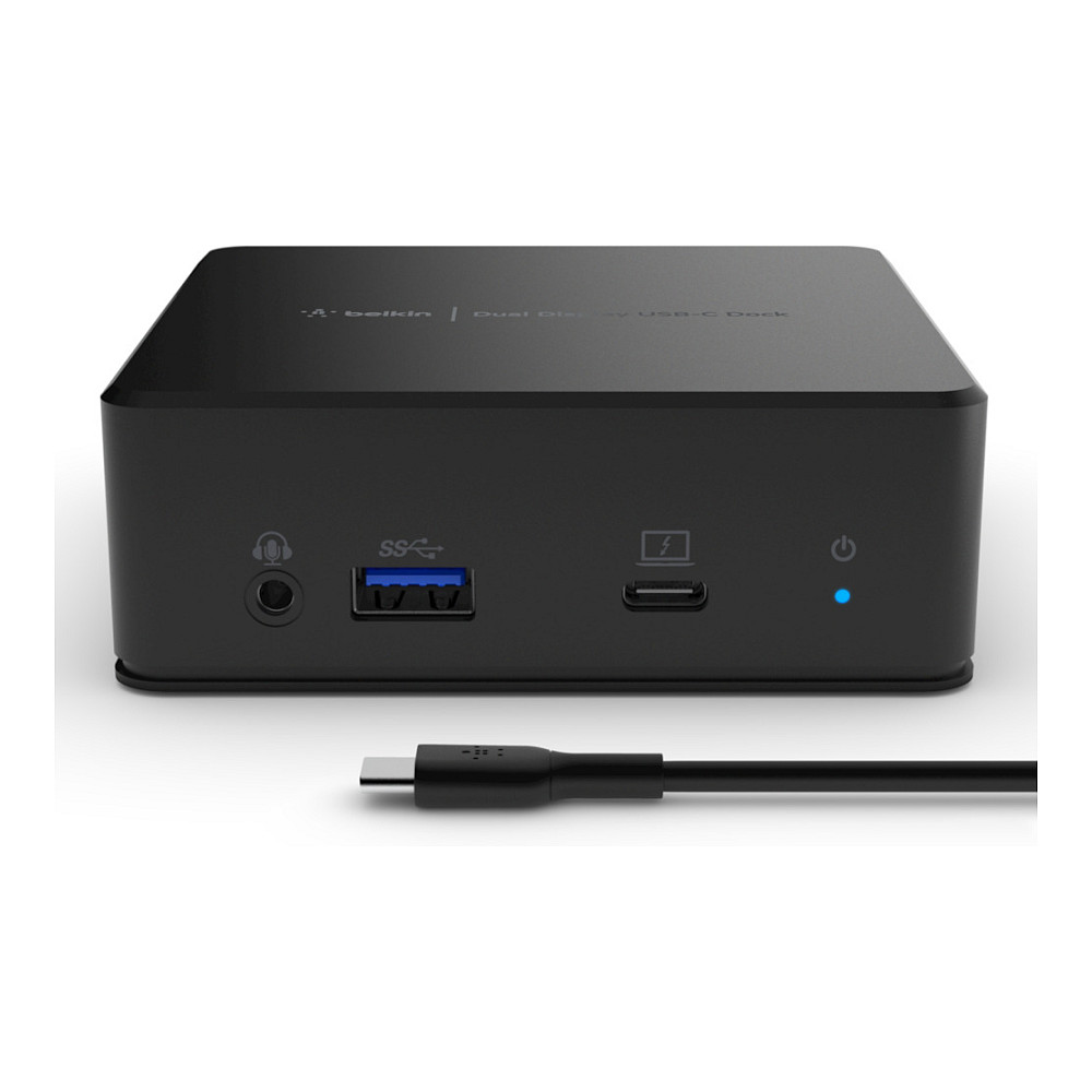 Belkin USB-C Dual Display Docking Station - crna-16