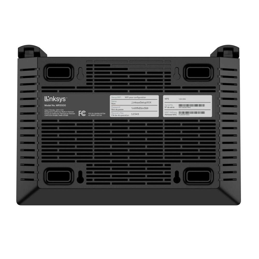 Linksys Hydra Pro 6 AX5400 Dual Band Wifi 6 Router - crna-7