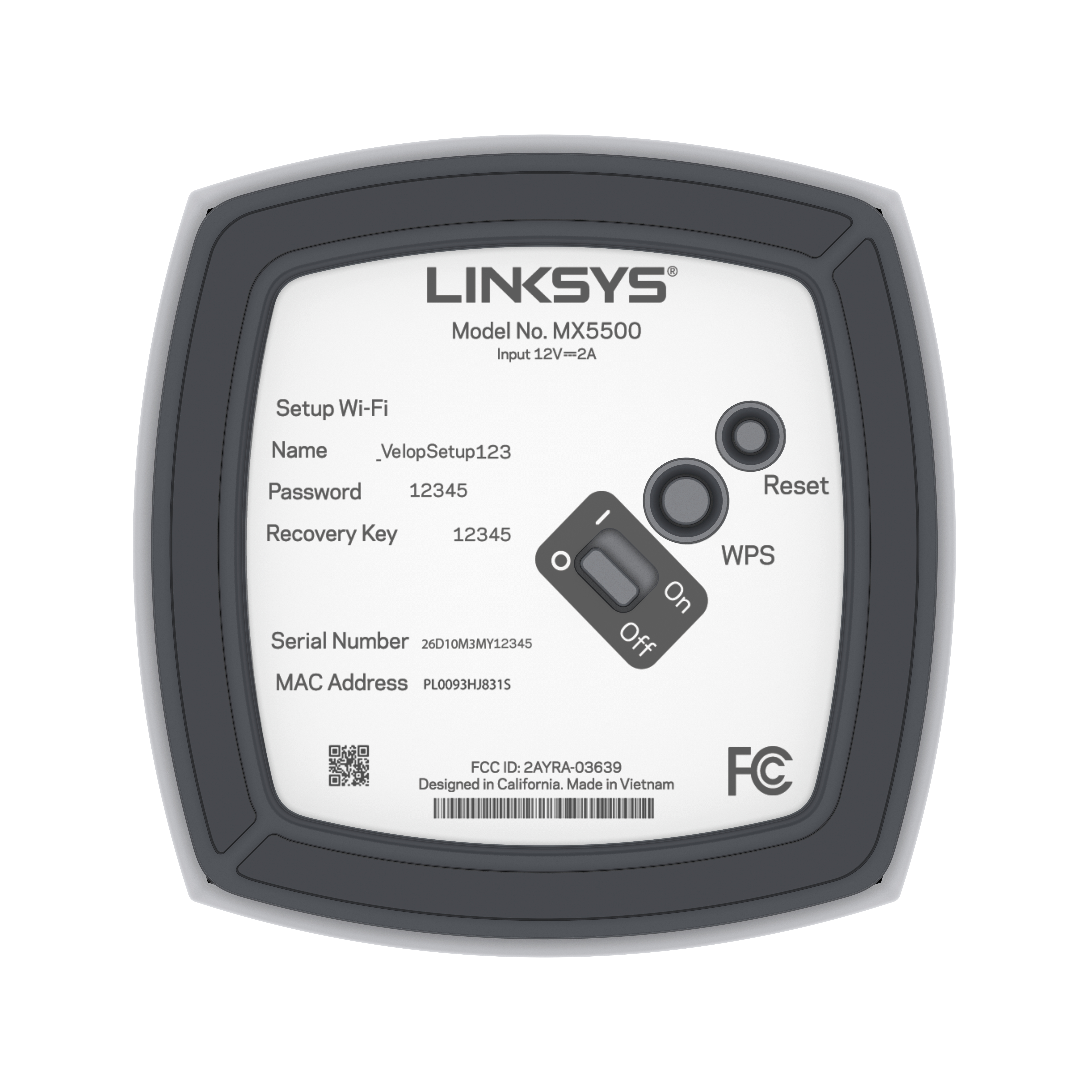 WiFi sustav LINKSYS Atlas Pro 6 Whole-Home Mesh Wifi 6 MX5502 AX5400 Dual Band 2-Pack bijela boja-4
