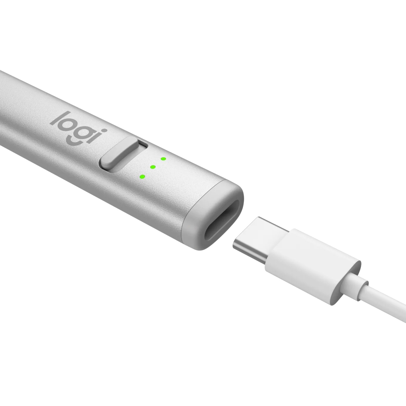Logitech Crayon (USB-C) - Silver-1