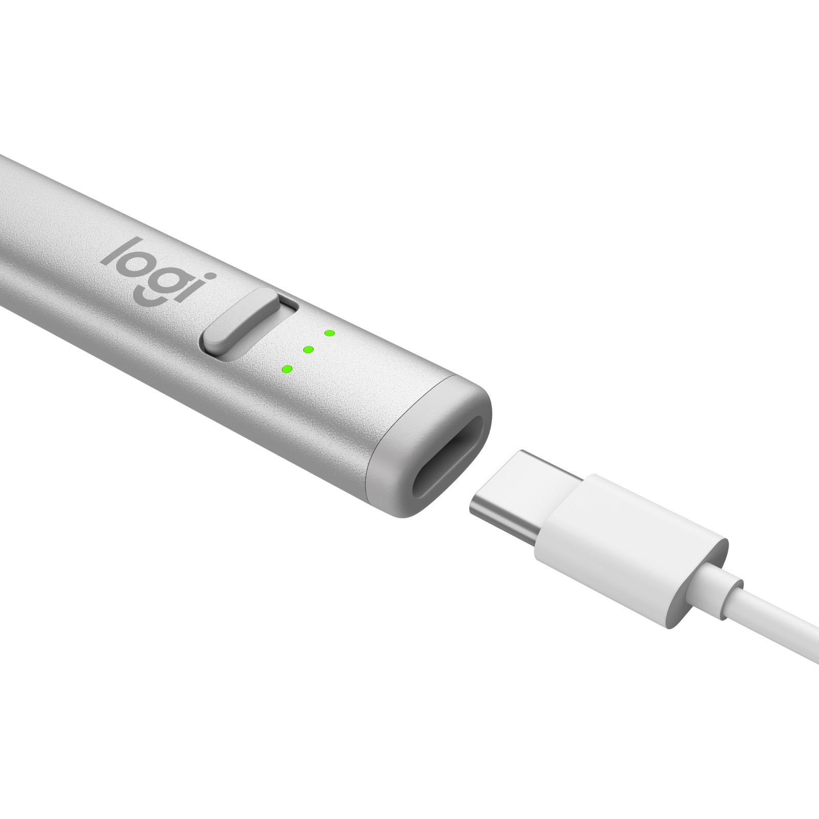 Logitech Crayon (USB-C) - Silver-12