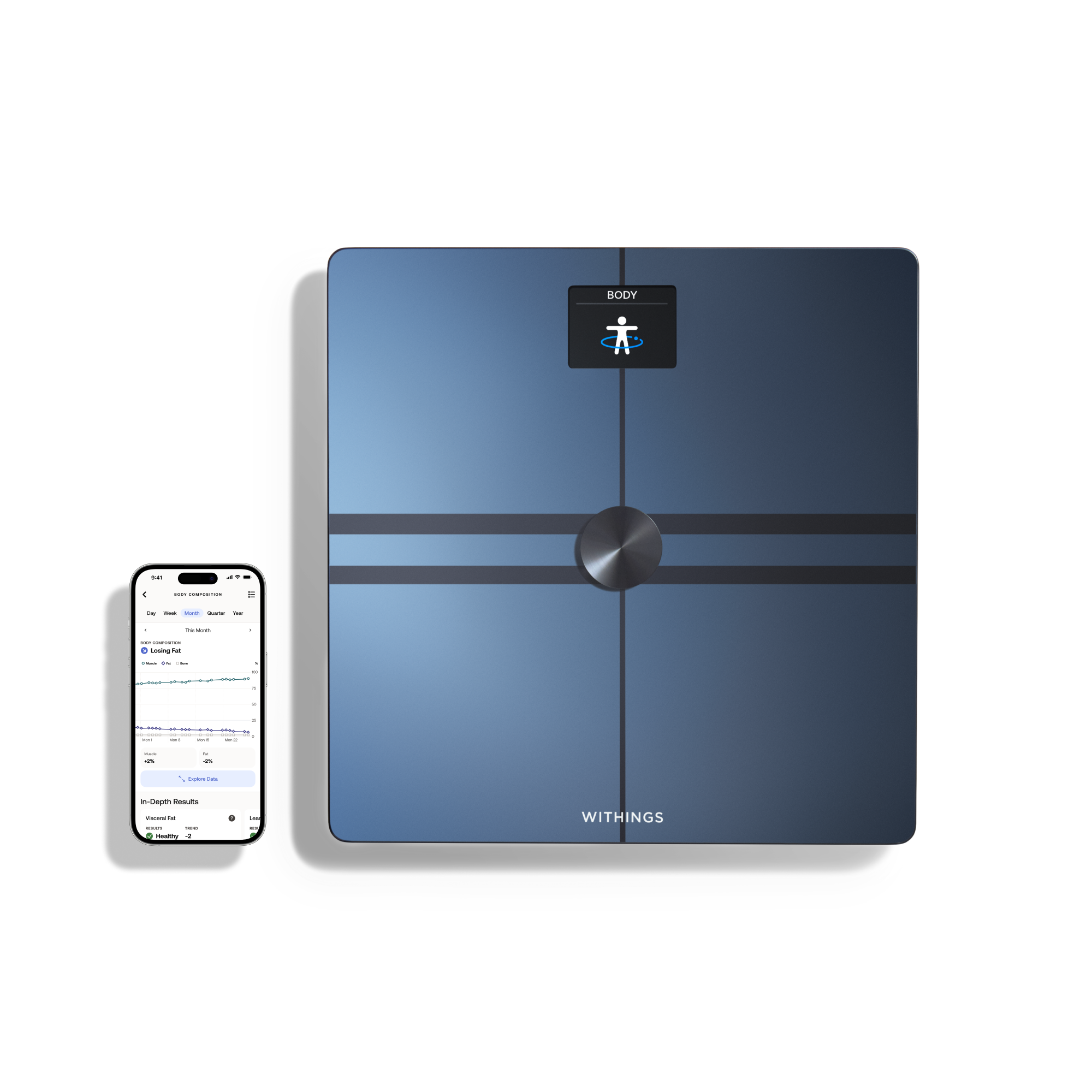 Vaga → WITHINGS → Body Comp Complete Body Analysis Wi-Fi Scale (crna)-3
