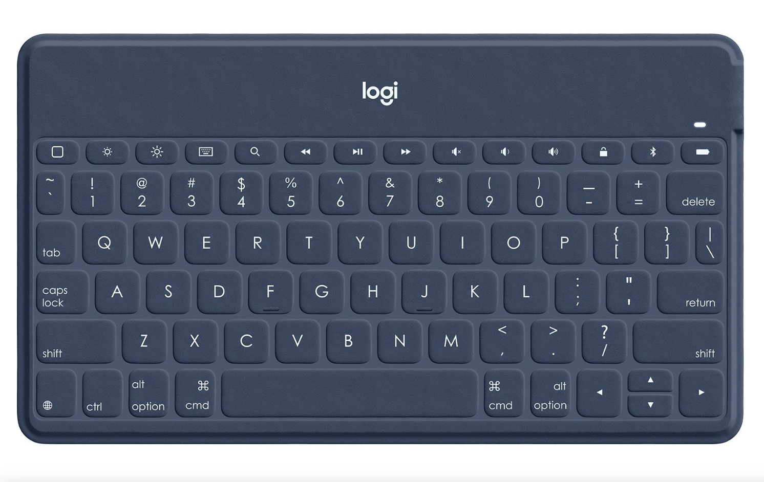 Tipkovnica LOGITECH Keys-To-Go-CLASSIC - Plava - US-0