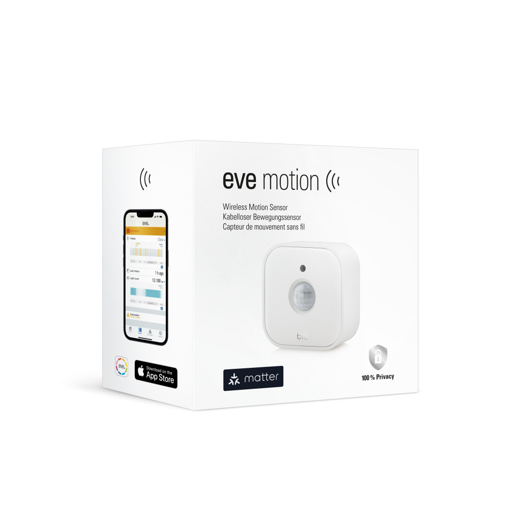 Pametni senzor pokreta EVE Motion (Matter, Thread, Bluetooth, IPX3, bijela boja)-3