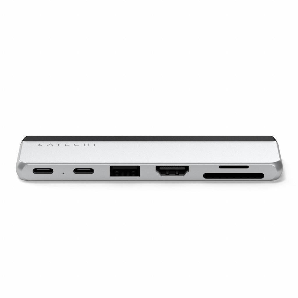 USB-C HUB SATECHI za SURFACE PRO 9 (1x USB4 Pass-through Port 100W PD, 1x 6K/60Hz ili Dual 4K/60Hz Video 40Gbps,2x USB-C 3.2 Gen 2 Port, 1x USB-A 3.2 Gen 2, HDMI 2.0 Port (4K/60Hz) SD/microSD)-2
