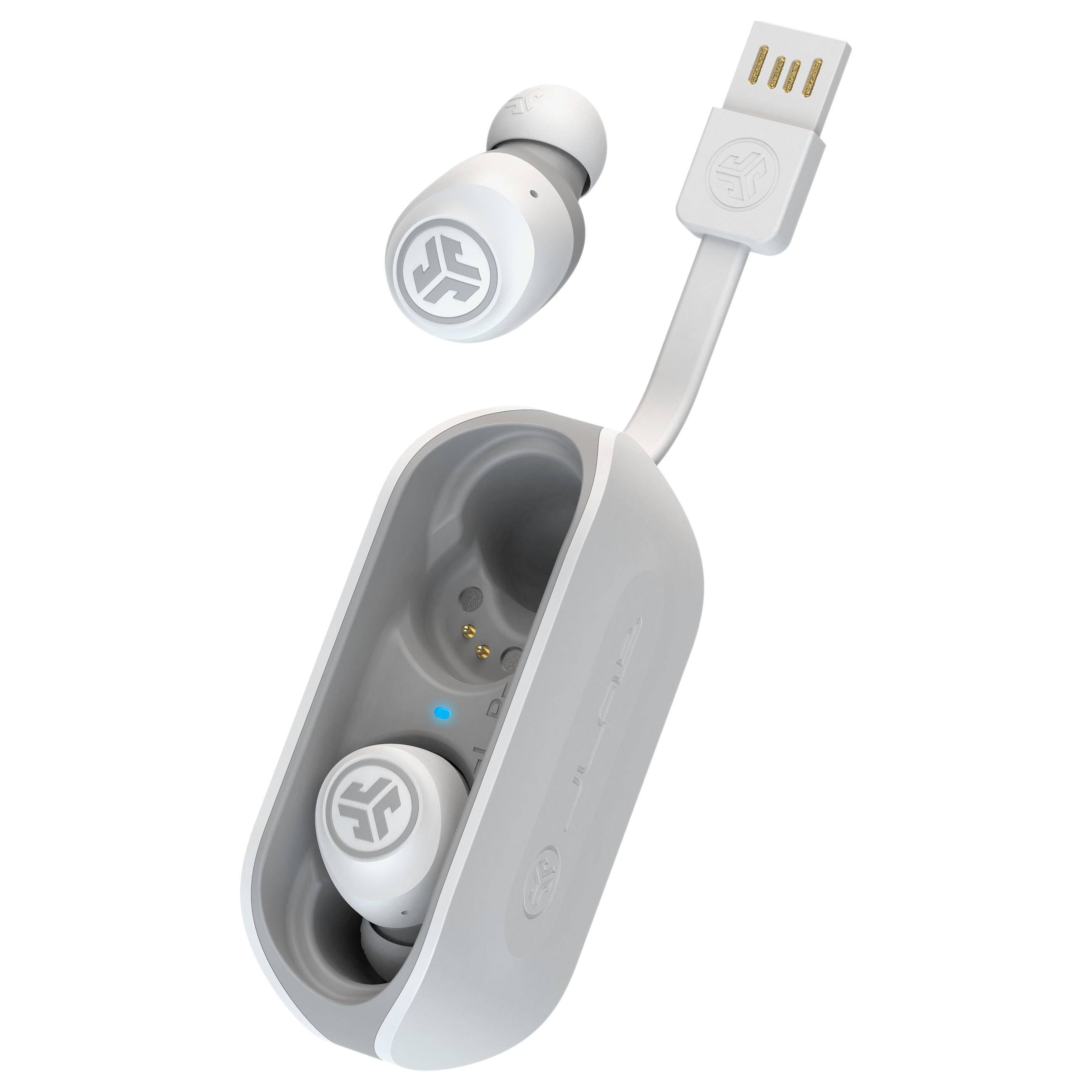 Slušalice JLAB GO Air TWS Earbuds bijelo/sive-8