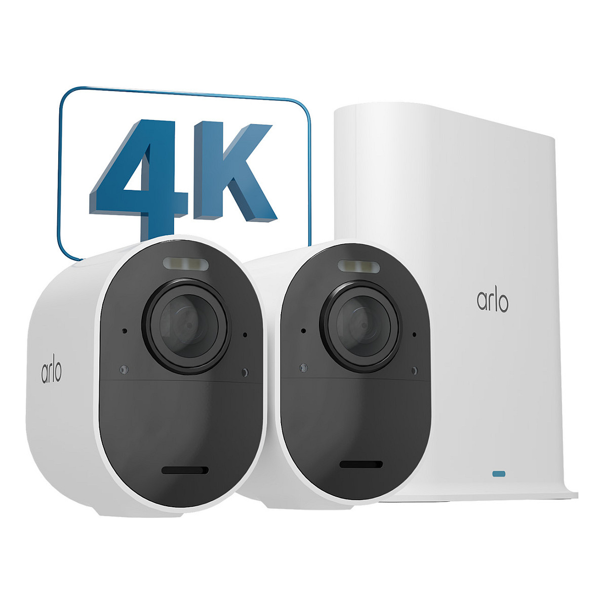 Sigurnosna kamera ARLO Ultra 2 Outdoor (2 kamere, uključena bazna stanica, bijela)-8